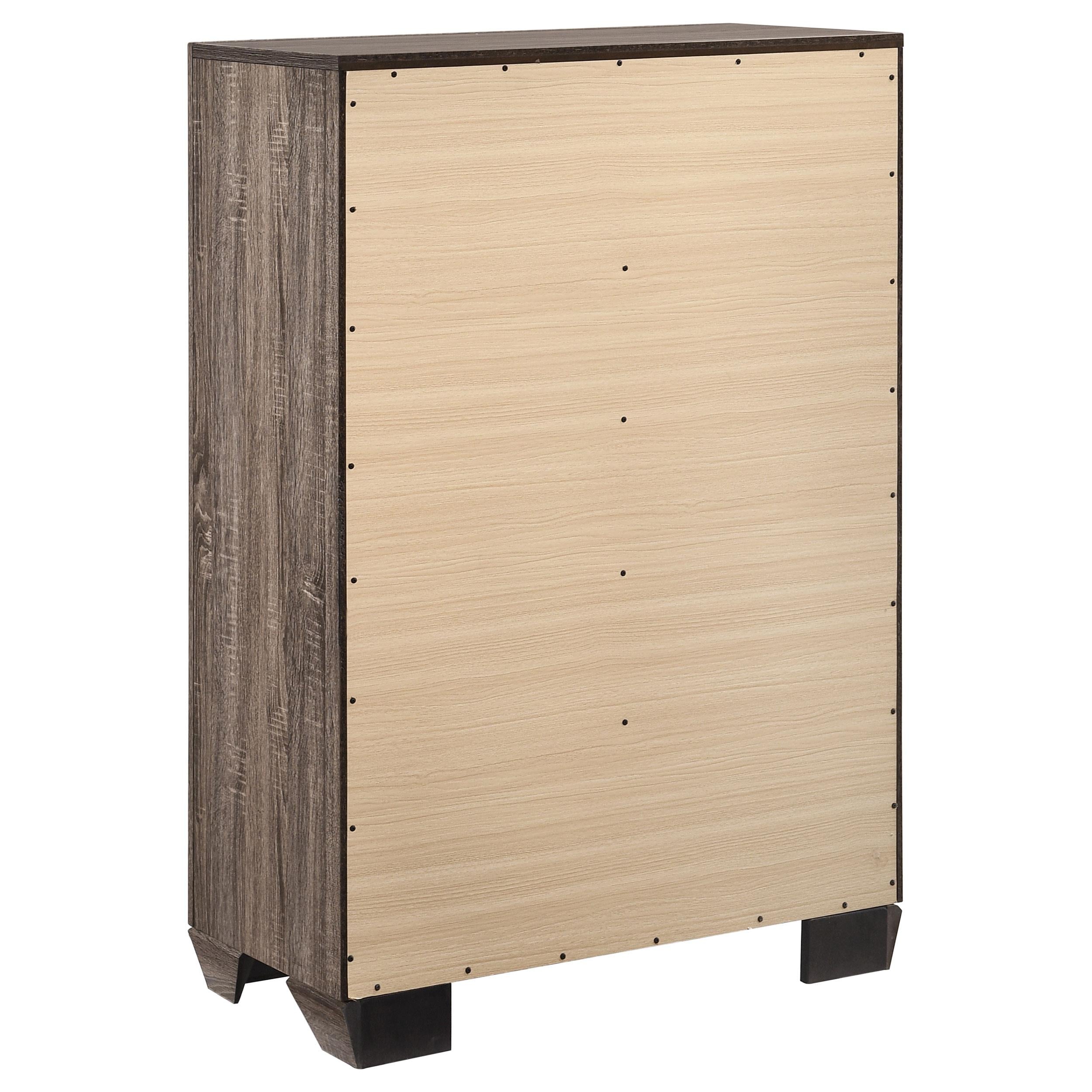 Diamond Modern Furniture COA Kauffman 5-Drawer Chest 204195 IMAGE 5