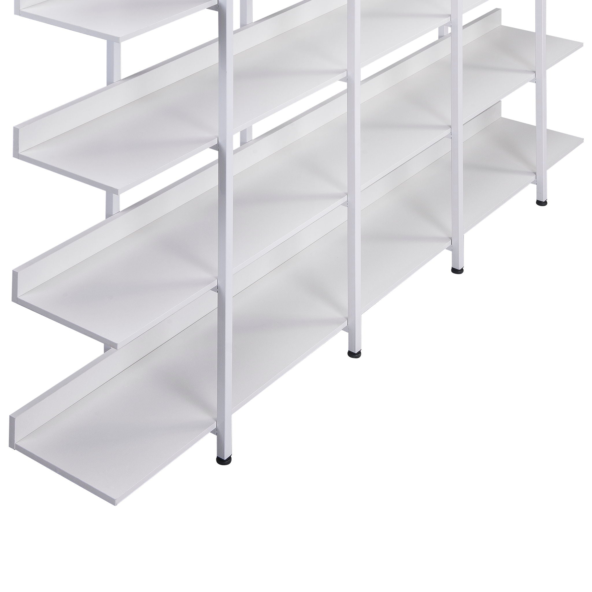 Vintage Industrial 5 Tier Open Bookcase