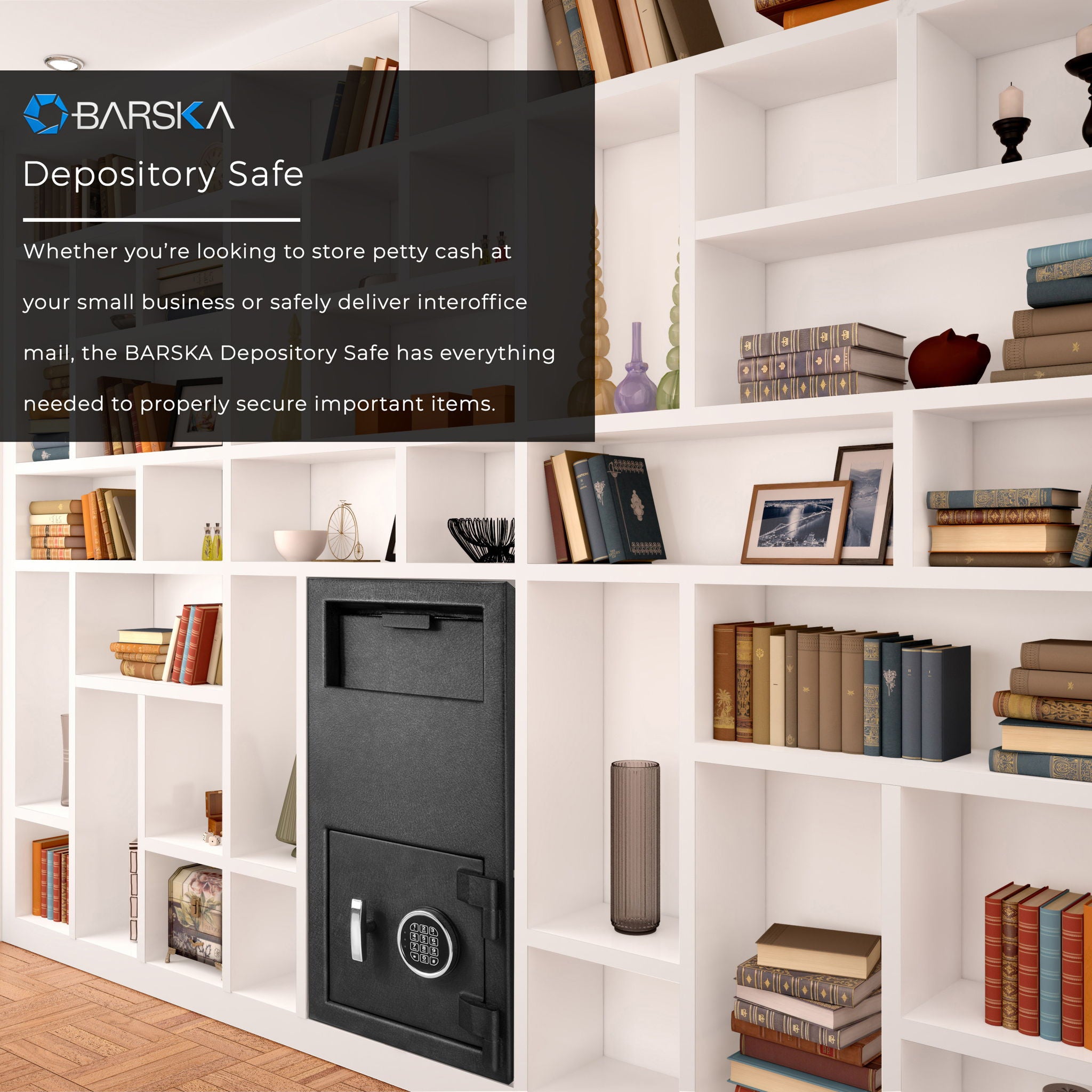 Solid Steel Keypad Depository Safe