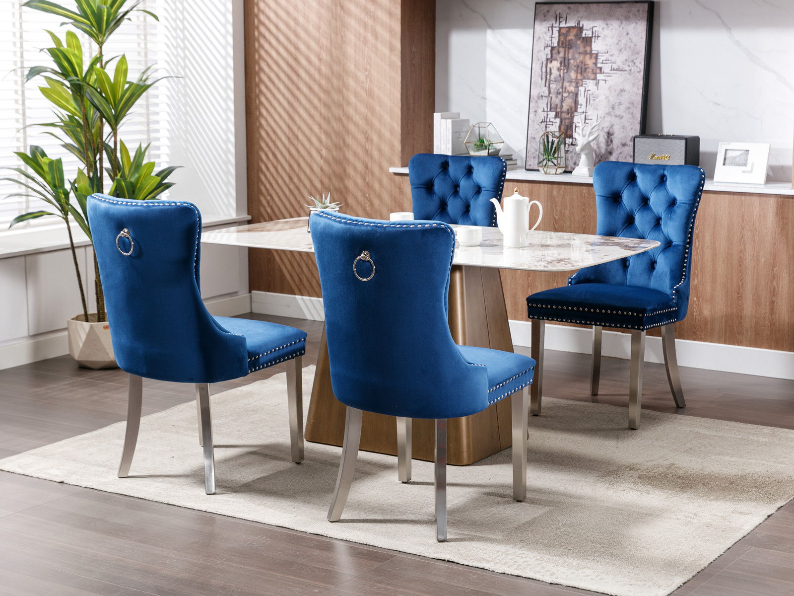 Nikki - Contemporary Upholstered Dining Chair (Set of 2)