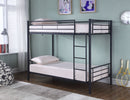 Hayward Metal  Over  Bunk Bed Black