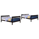 Chapman Wood  Over  Bunk Bed Black