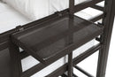 Rogen Metal  Triple Bunk Bed Dark Bronze