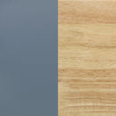 Frankie Wood  Over  Bunk Bed Blue and Natural