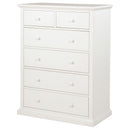 Sumerlin 6-drawer Bedroom Chest of Drawers Black