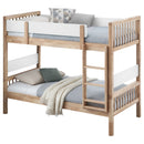 Dakota Wood  Over  Bunk Bed Natural