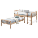 Dakota Wood  Over  Bunk Bed Natural