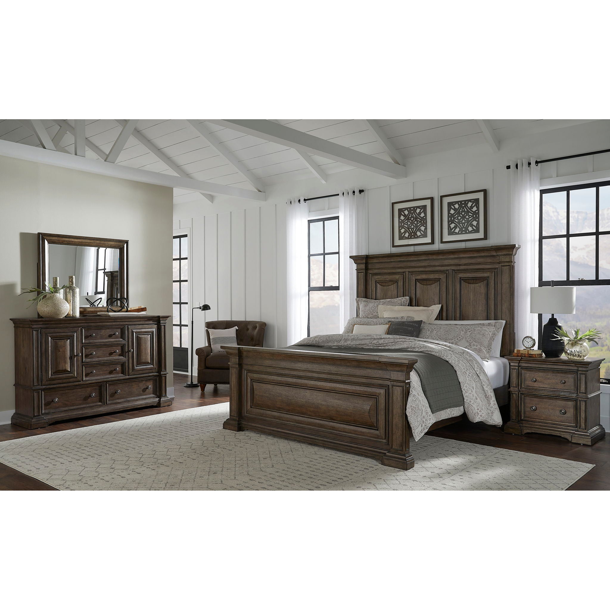 Woodbury - Panel Bed