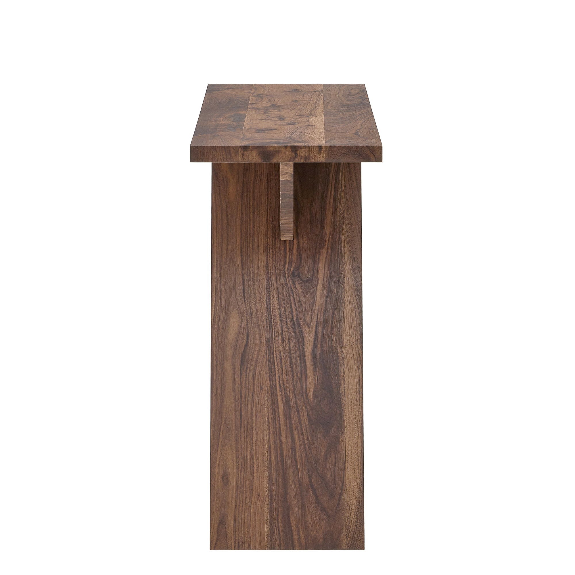 Console Table With V - Shaped Base
