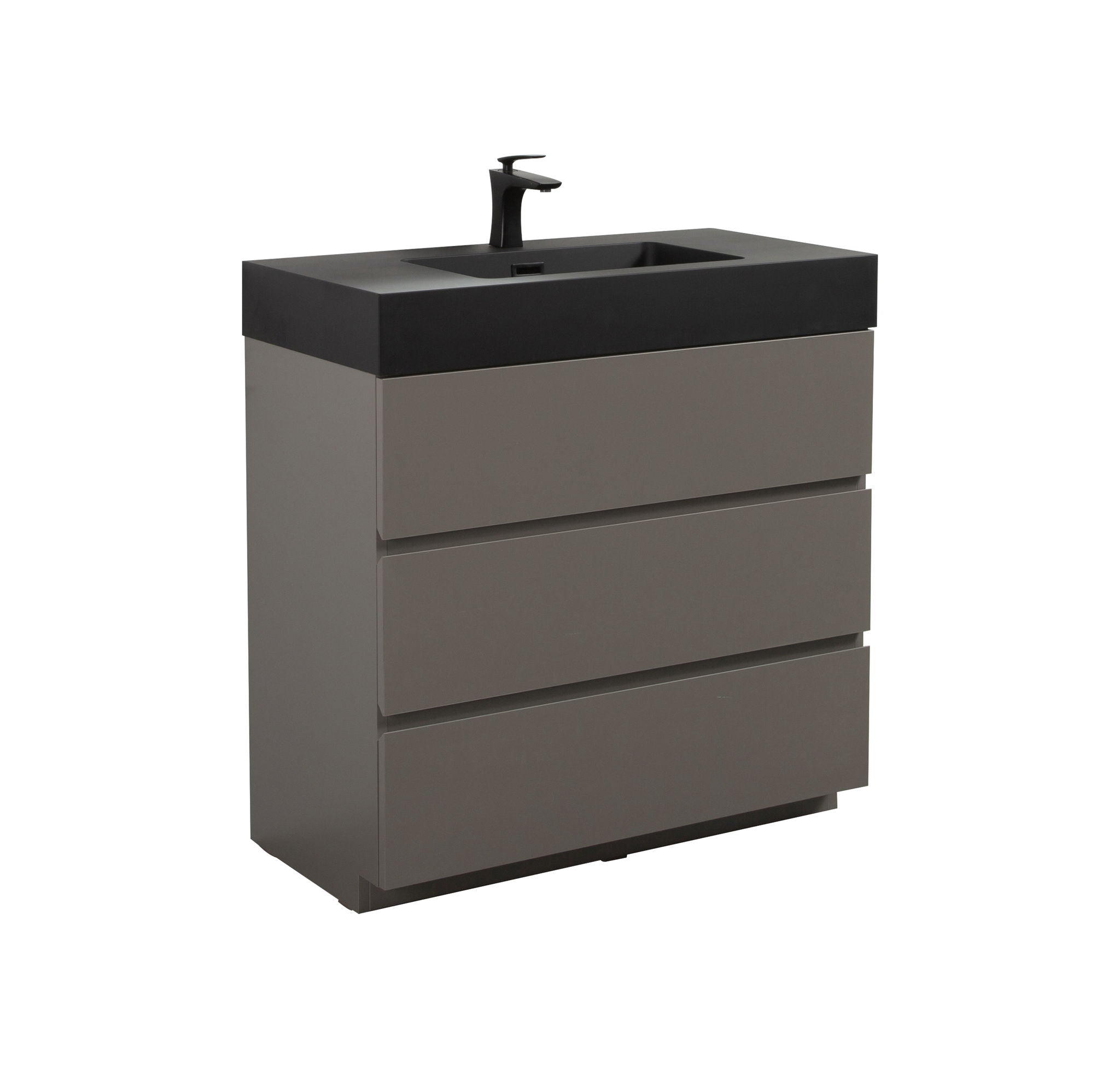 Alice - Bathroom Vanity With Sink, Large Storage Freestanding