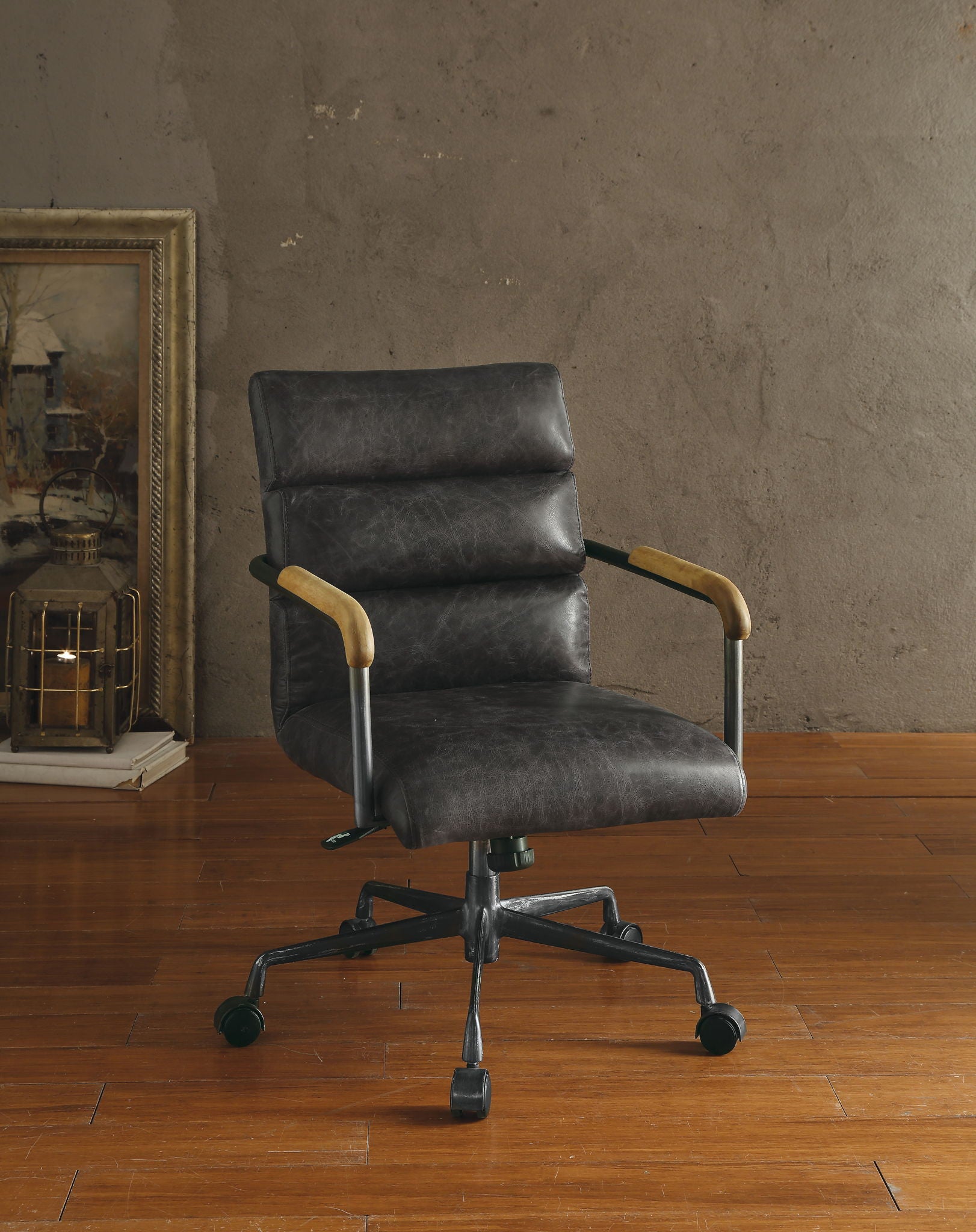 Harith - Retro Top Grain Office Chair