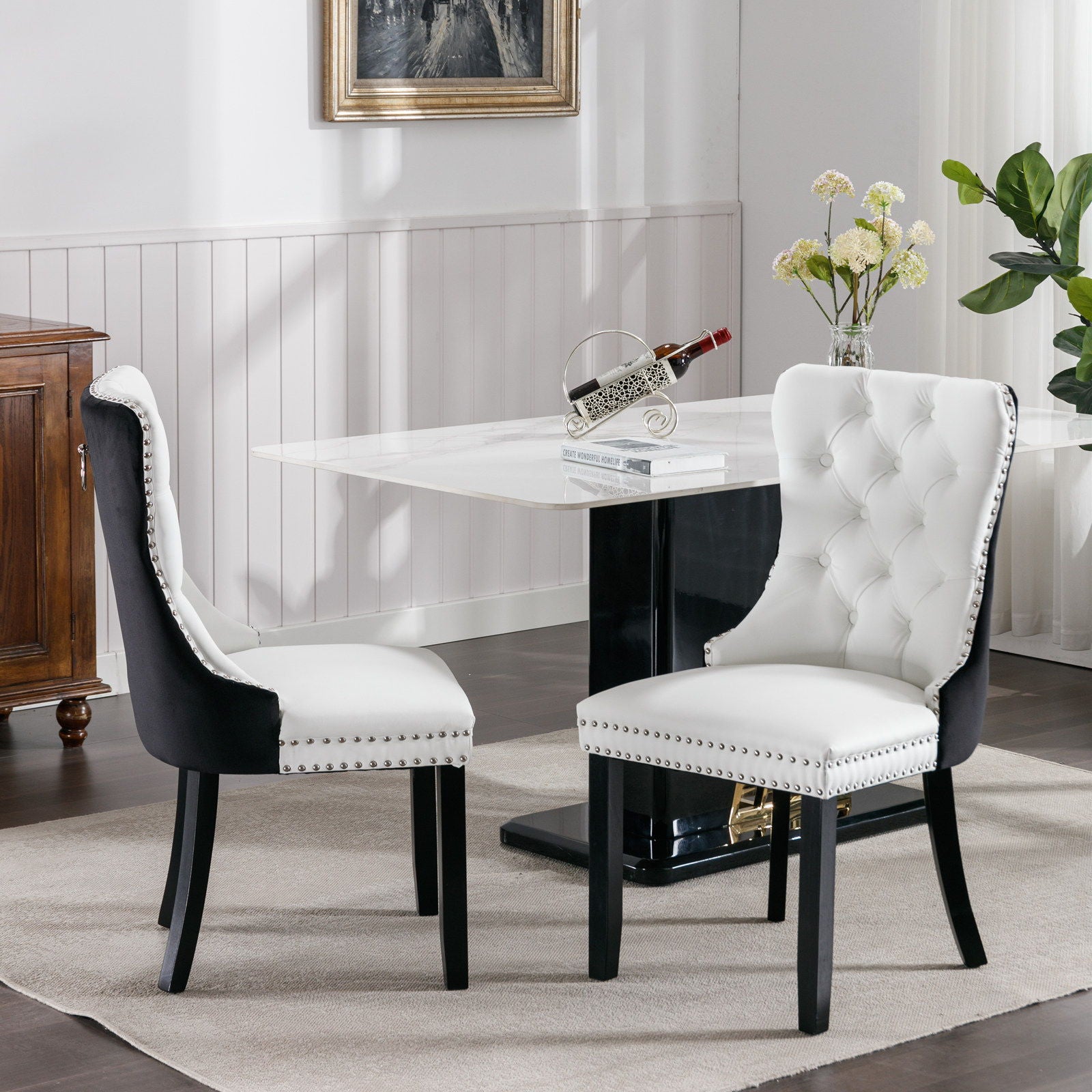 Nikki - Modern Upholstered Dining Chair (Set of 2)