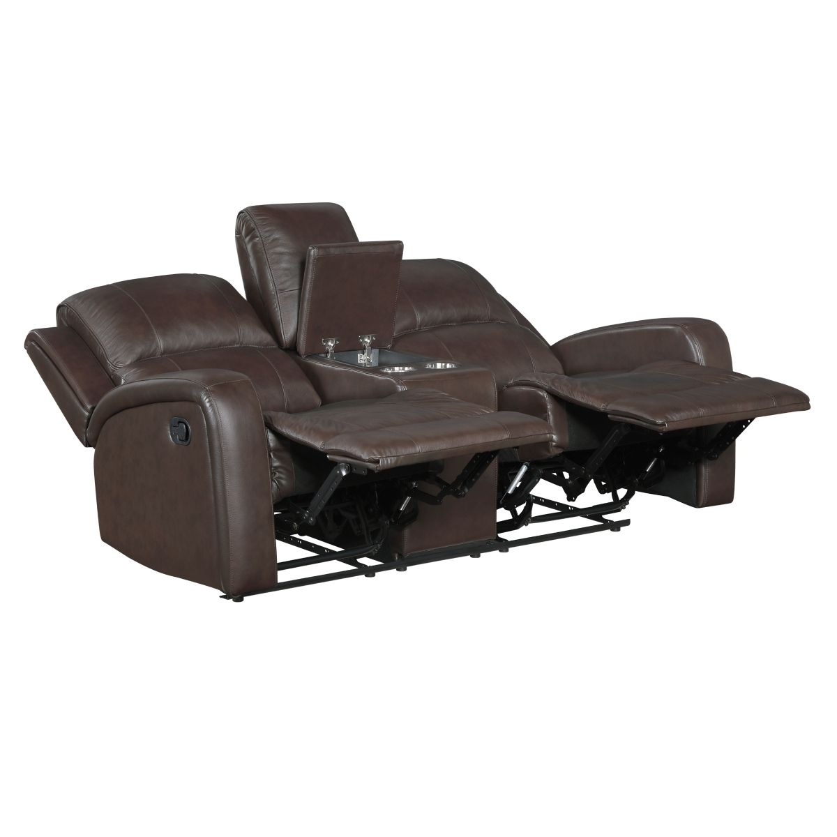 Austin - Double Reclining Loveseat With Center Console -