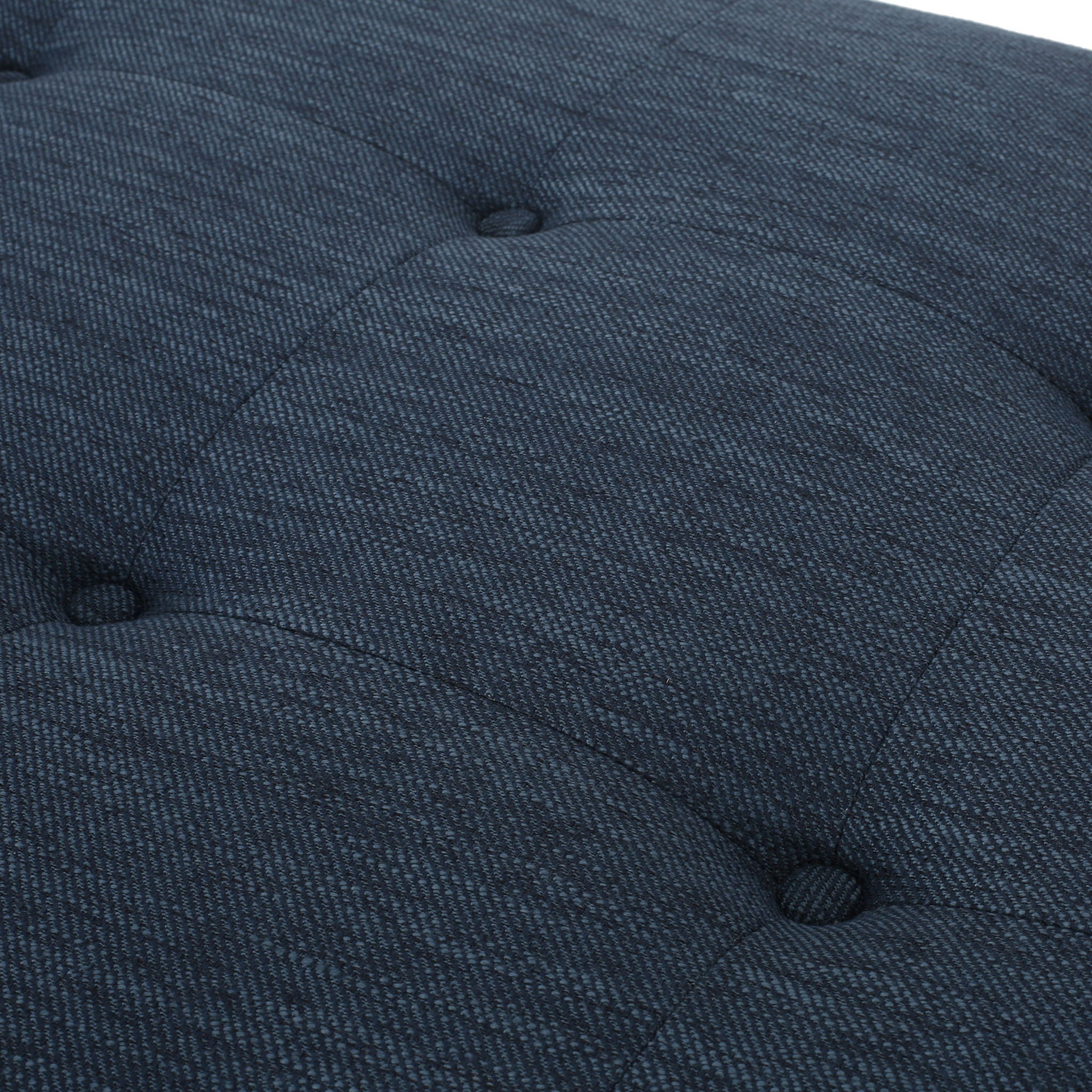 Chic Contemporary Chaise Lounge With Button Tufting And Bentwood Structure