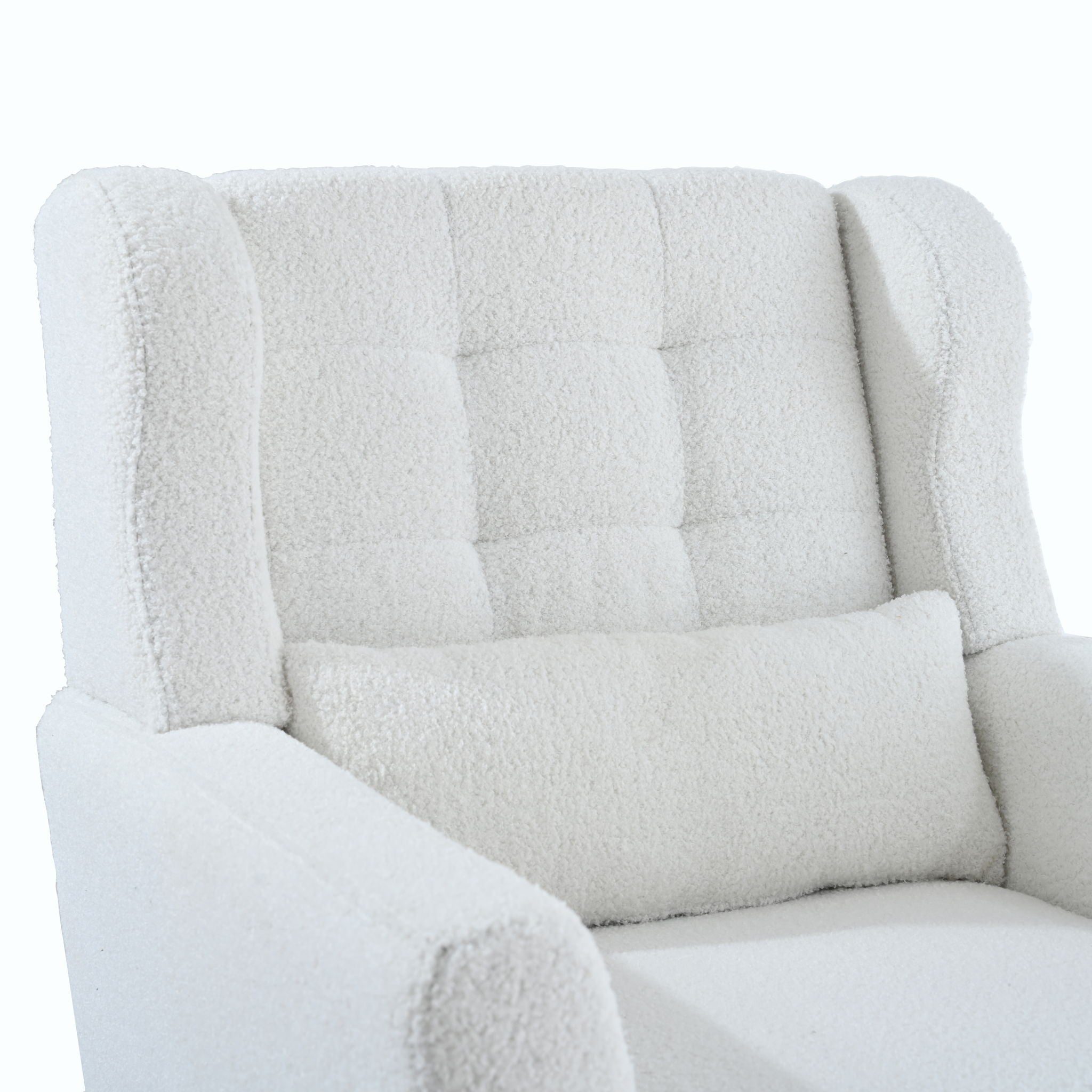 Modern Accent Chair, Arm Chairs For Living Room, Upholstered Mordern Armchair, Comfy Soft Padded Lounge Chair In Small Space, Bedroom, With Pillow, Solid Wood Leg