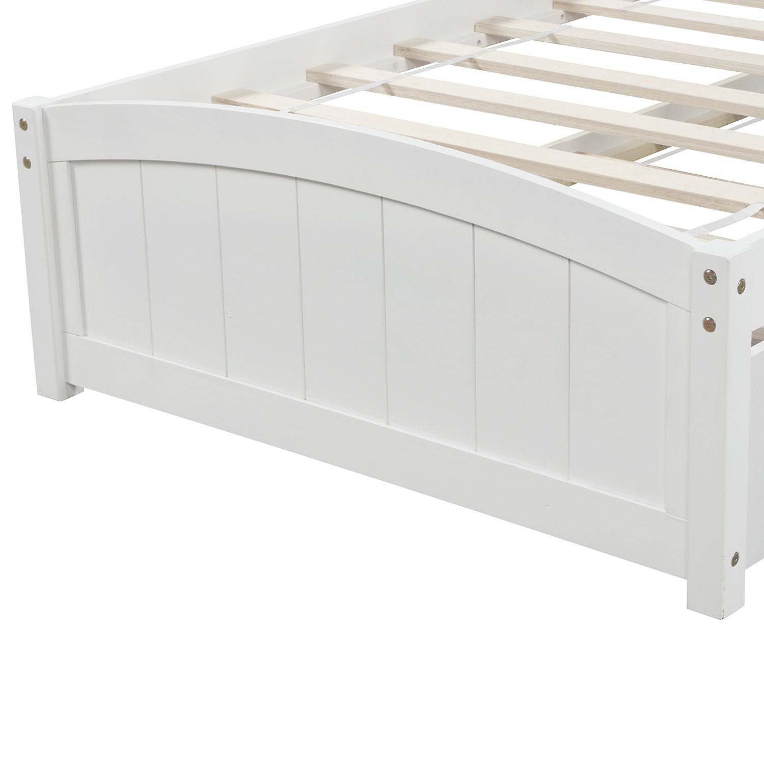 Platform Bed & Headboard, Footboard And Slat Support