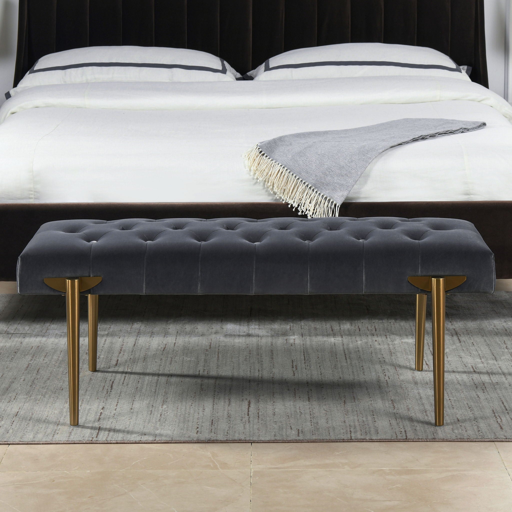 Aria - Upholstered Accent Bench