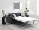Storey Upholstered Sleeper Sectional Chaise Sofa Camel