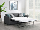 Storey Upholstered Sleeper Sectional Chaise Sofa Camel