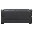 Arabella  Upholstered Padded Arm Sofa Set Grey