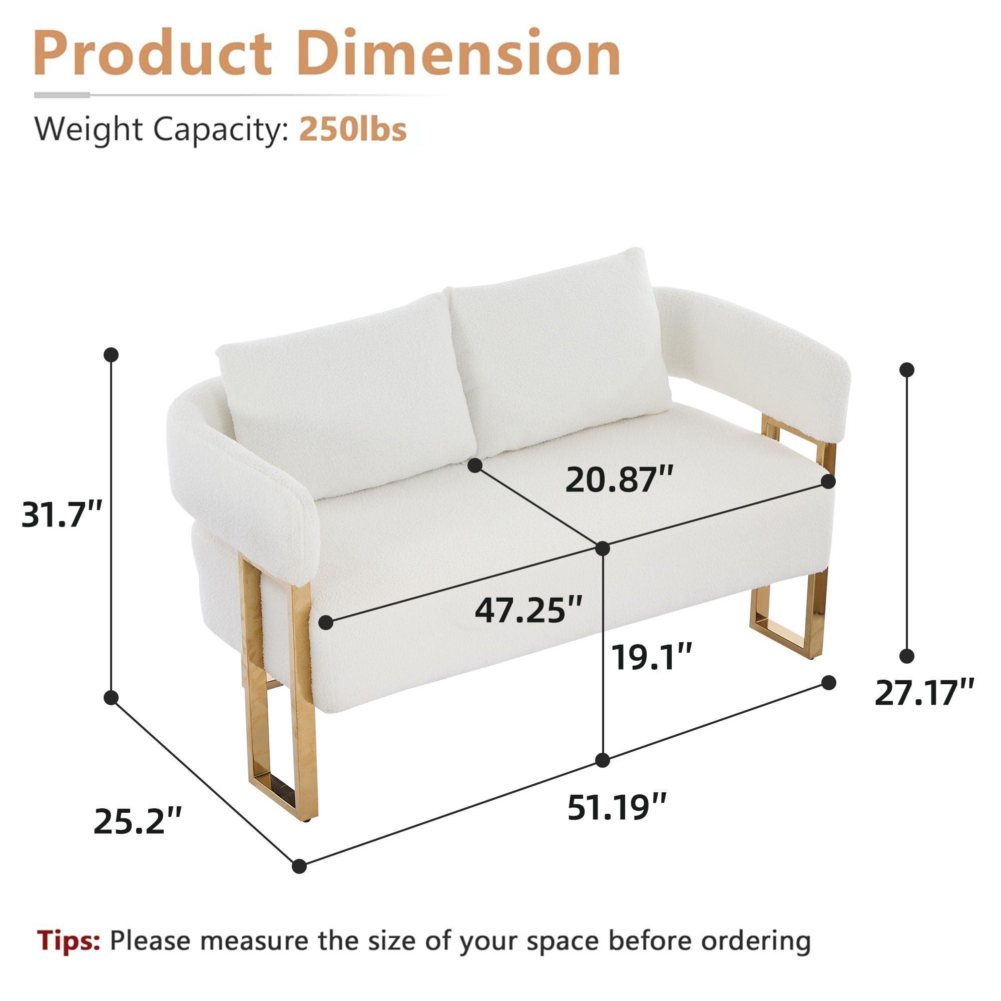 Decorative Upholstered Side Chair For Living Room