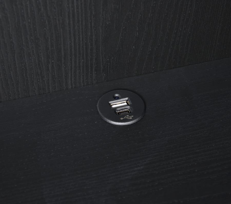 Westpark - 3 Piece Wall Unit Bookcase Set With USB