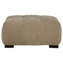 Octavia Upholstered Rectangular Ottoman Camel