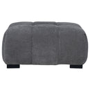 Octavia Upholstered Rectangular Ottoman Camel