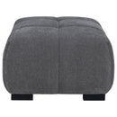 Octavia Upholstered Rectangular Ottoman Camel