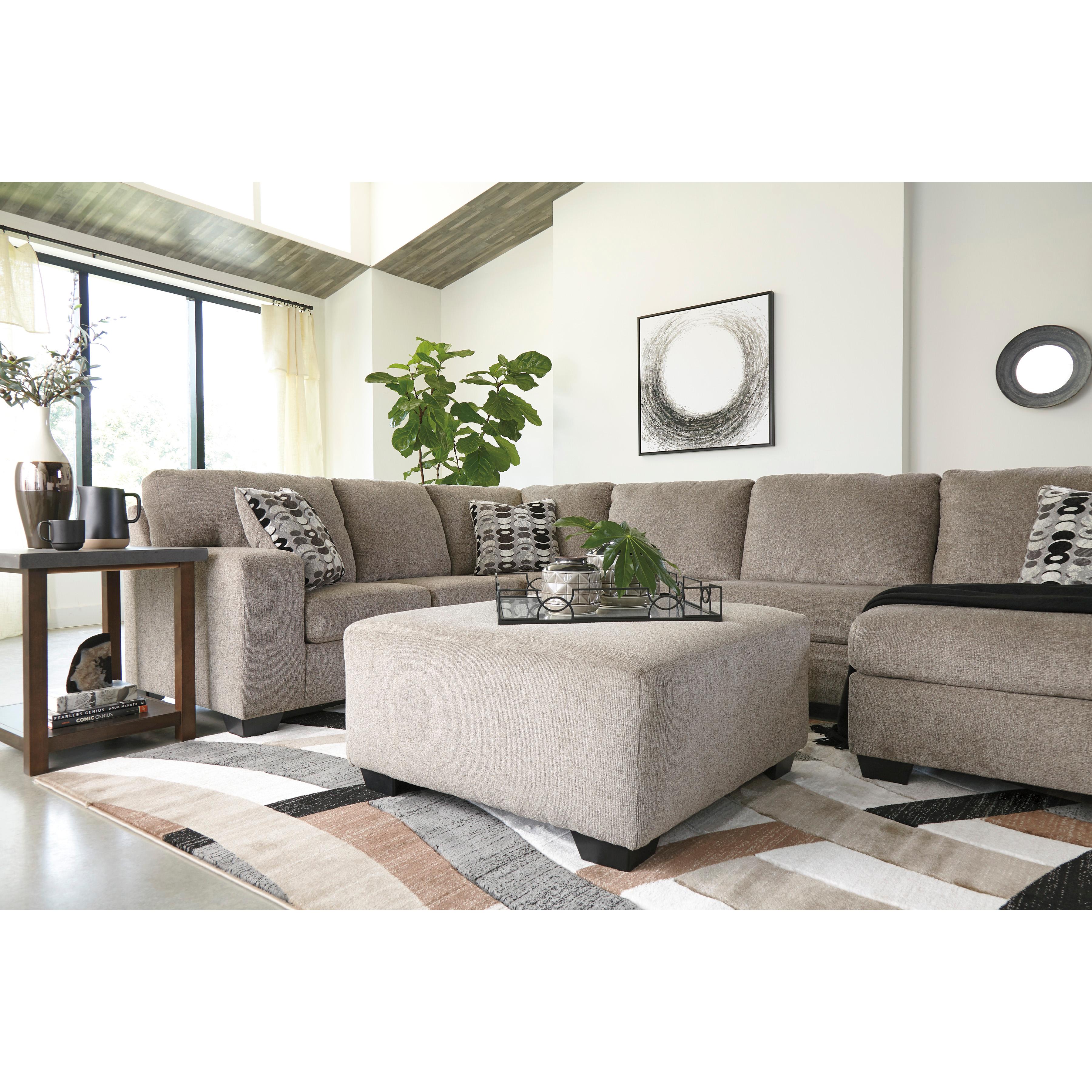 Signature Design by Ashley Ballinasloe Fabric Ottoman 8070208 IMAGE 4