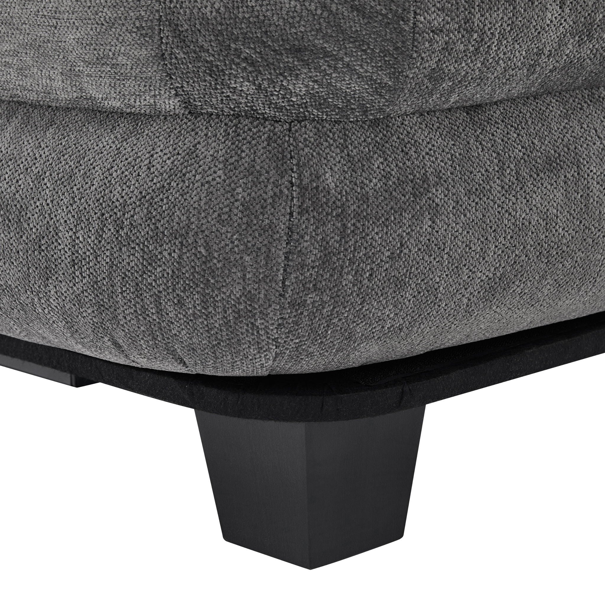 Oversized Chaise Lounge Sofa Bed With Deep Seat And Layered Armrests