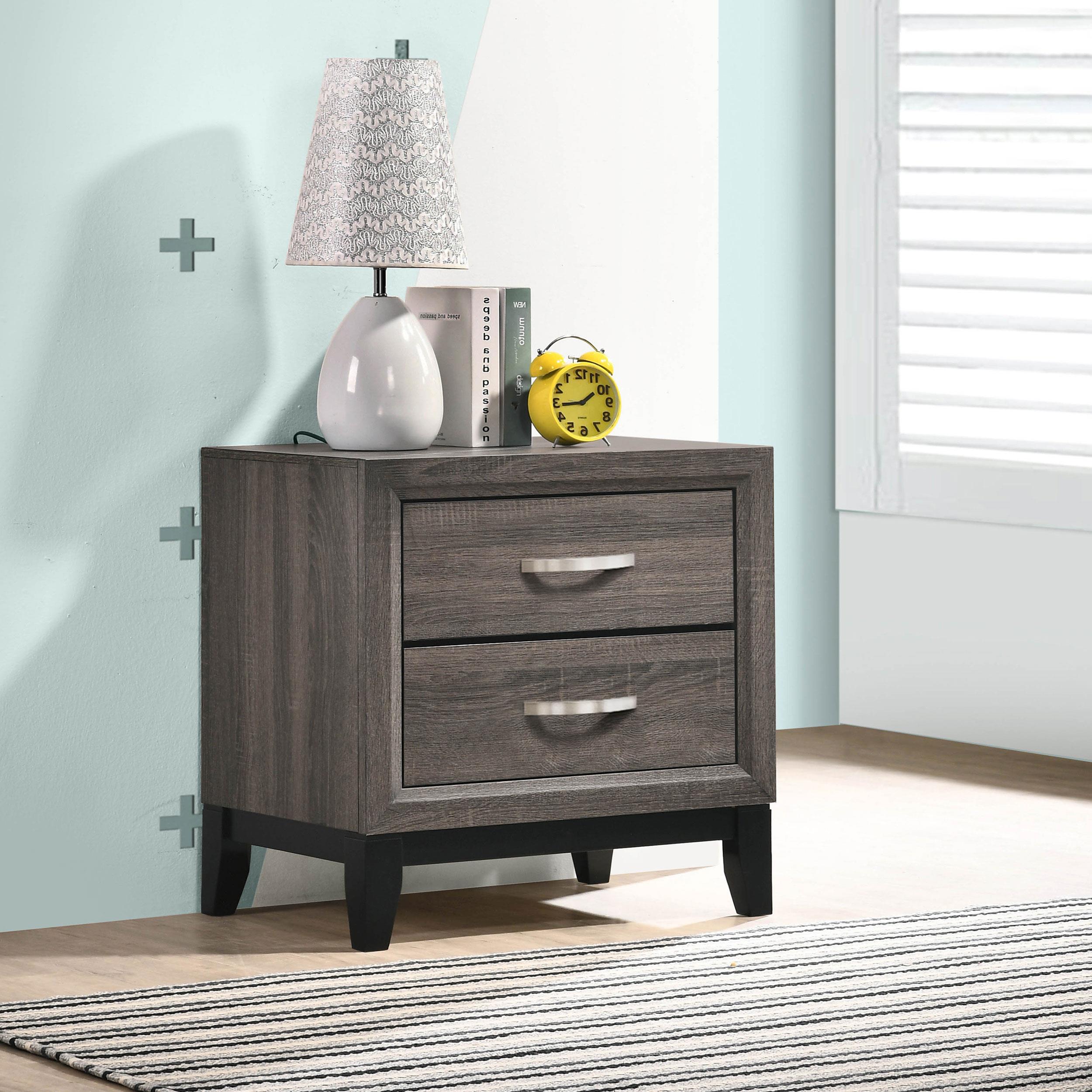 Diamond Modern Furniture COA Watson 2-Drawer Nightstand 212422 IMAGE 8