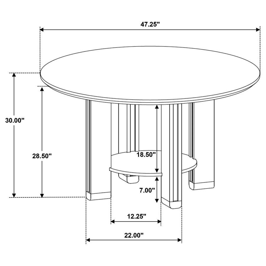 Ottowa - Round Dining Table