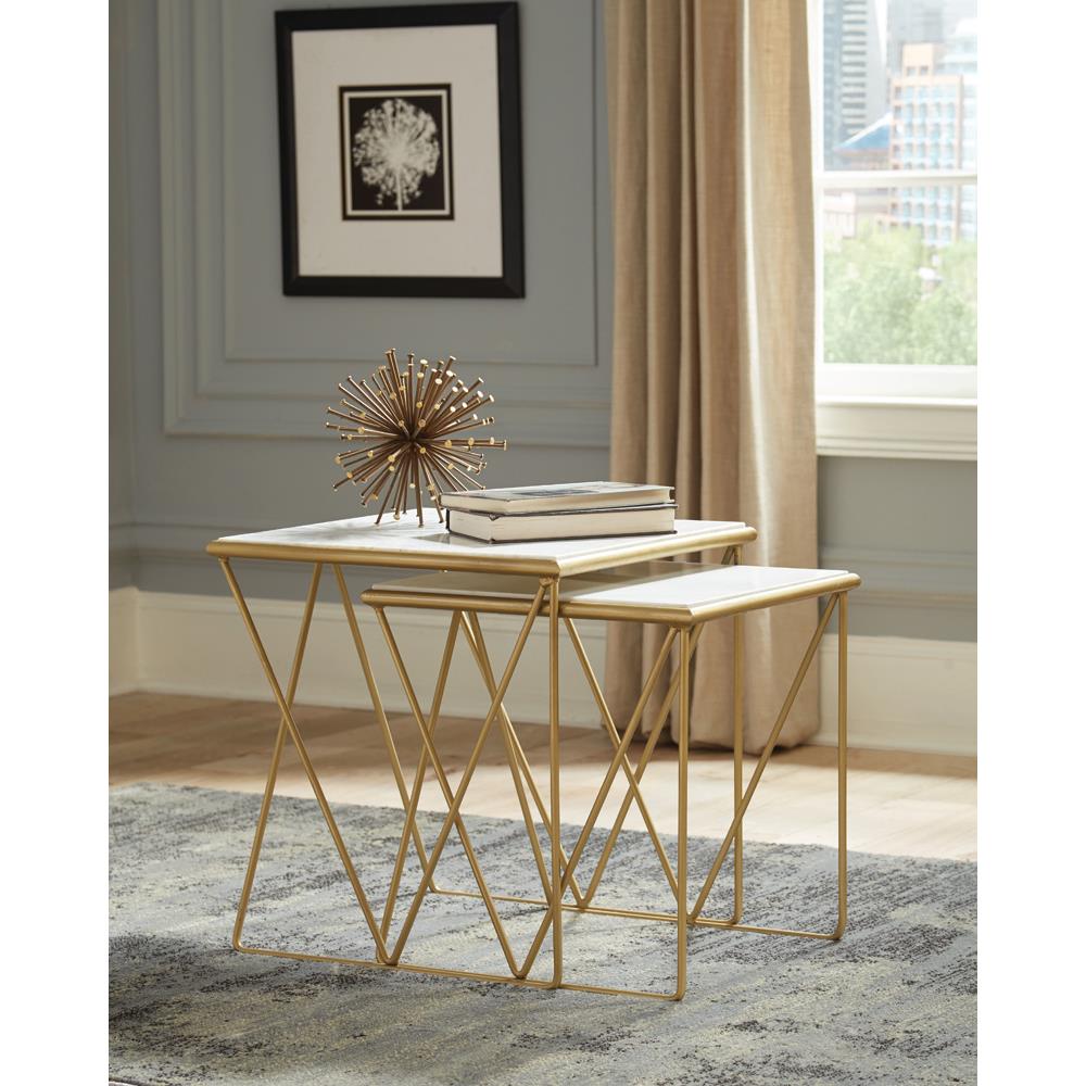 Diamond Modern Furniture COA Nesting Tables 930075 IMAGE 6