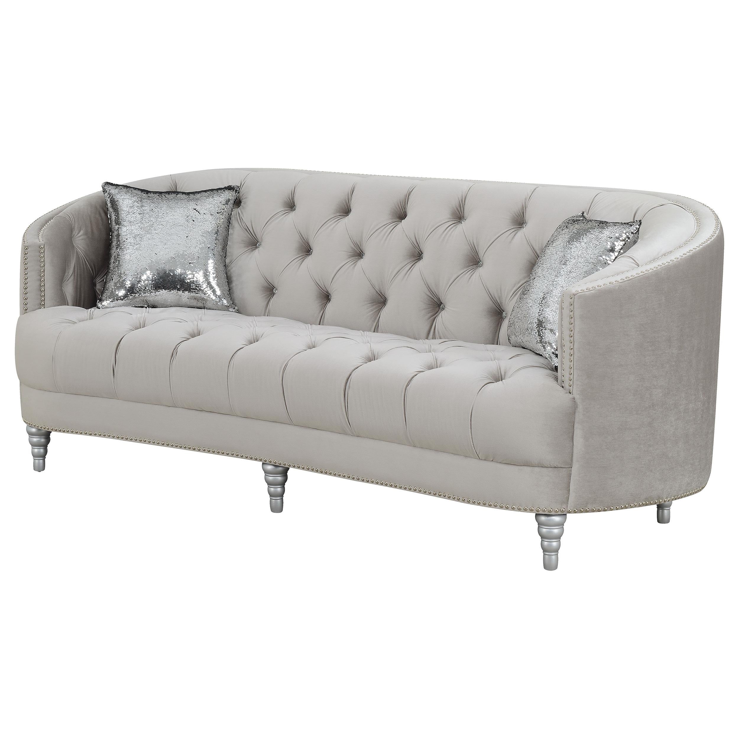 Coaster Furniture Avonlea Stationary Fabric Sofa 508461 IMAGE 3