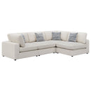 Serene  Upholstered Modular Sectional Sofa Beige