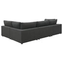Serene  Upholstered Modular Sectional Sofa Beige