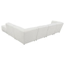 Sunny  Upholstered Modular Sectional Sofa Charcoal