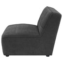 Sunny Upholstered Armless Chair Natural