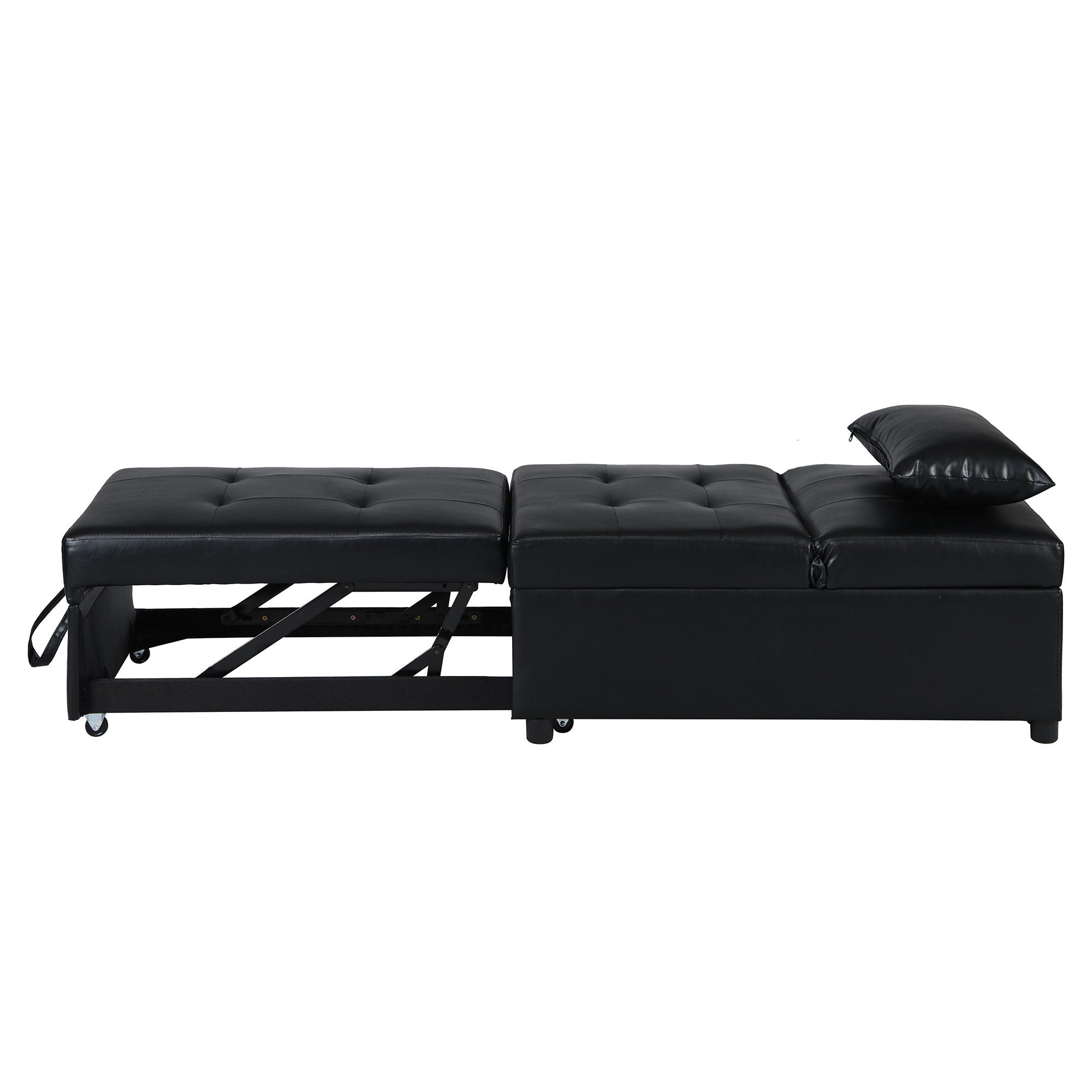 Versatile Folding Ottoman Sofa Bed Multifunctional Space Saver