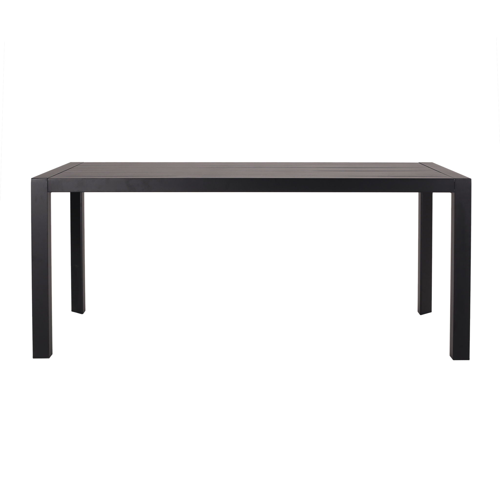 7 Piece Dining Set With Stackable Chairs