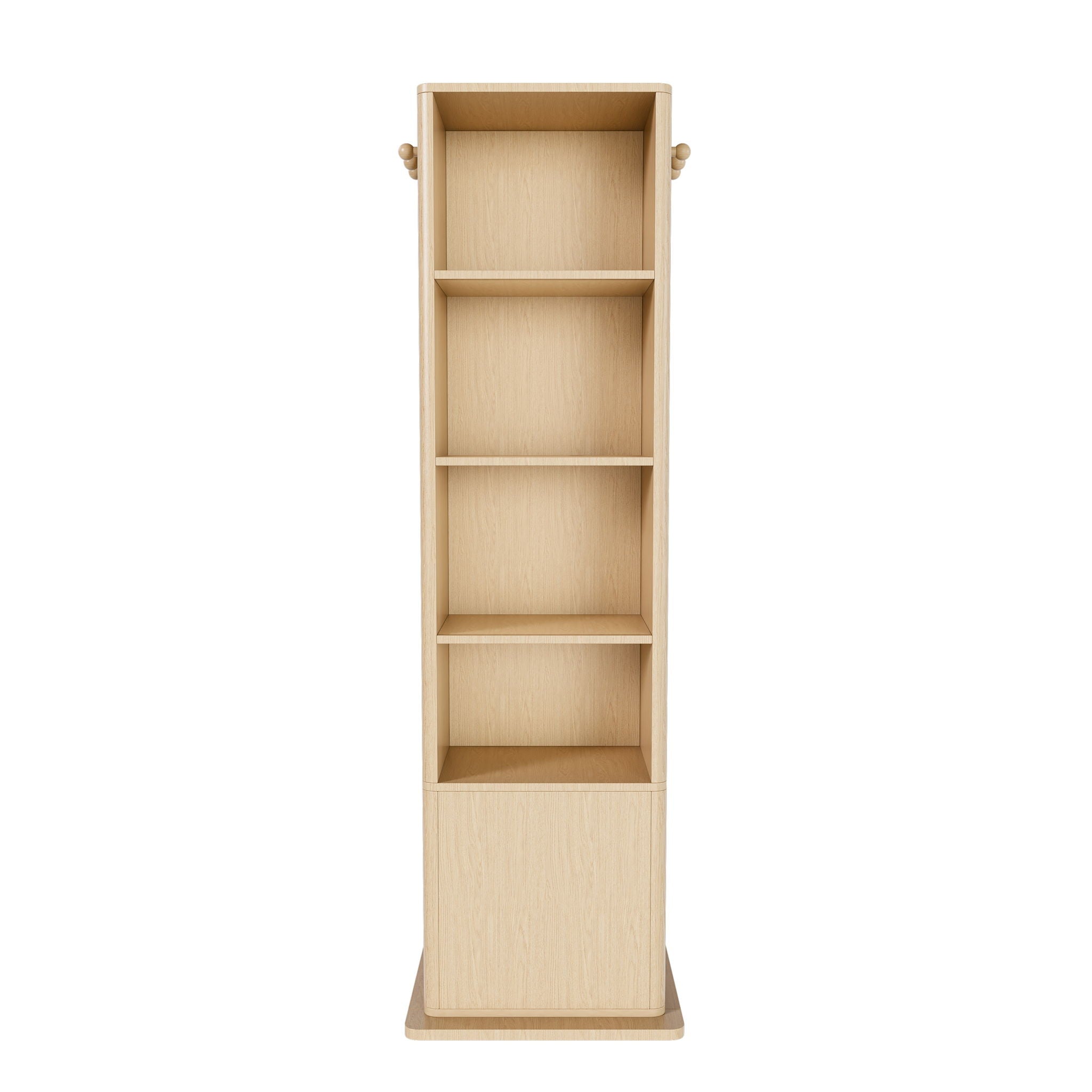 360° Rotating Makeup Cabinet With Full Length Mirror