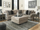 Bovarian Sectional with Ottoman