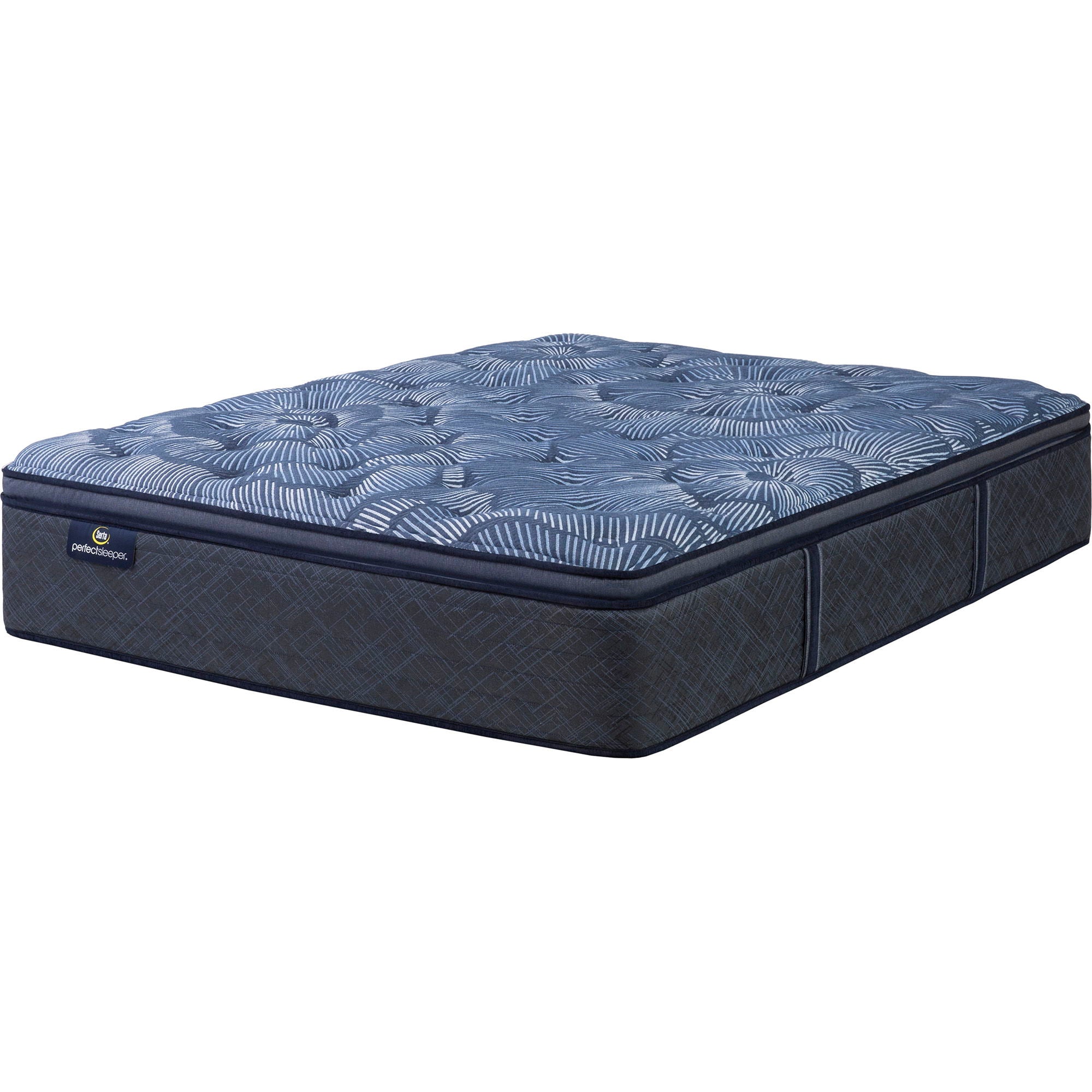 Perfect Sleeper - 15" Cobalt Calm Plush Pillow Top Mattress