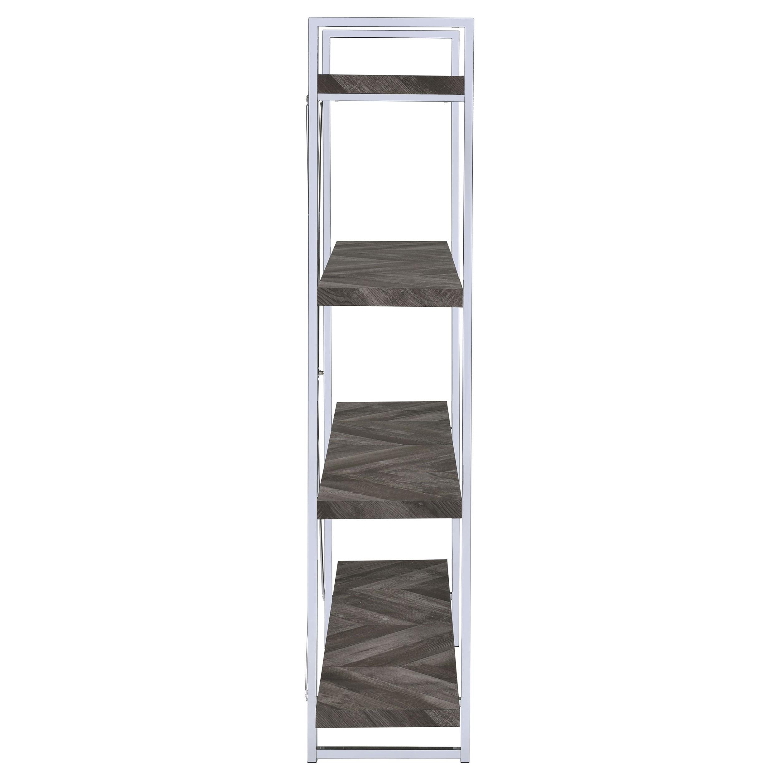 Diamond Modern Furniture COA Bookcases 4-Shelf 802613 IMAGE 8