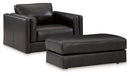 Amiata Chair and Ottoman