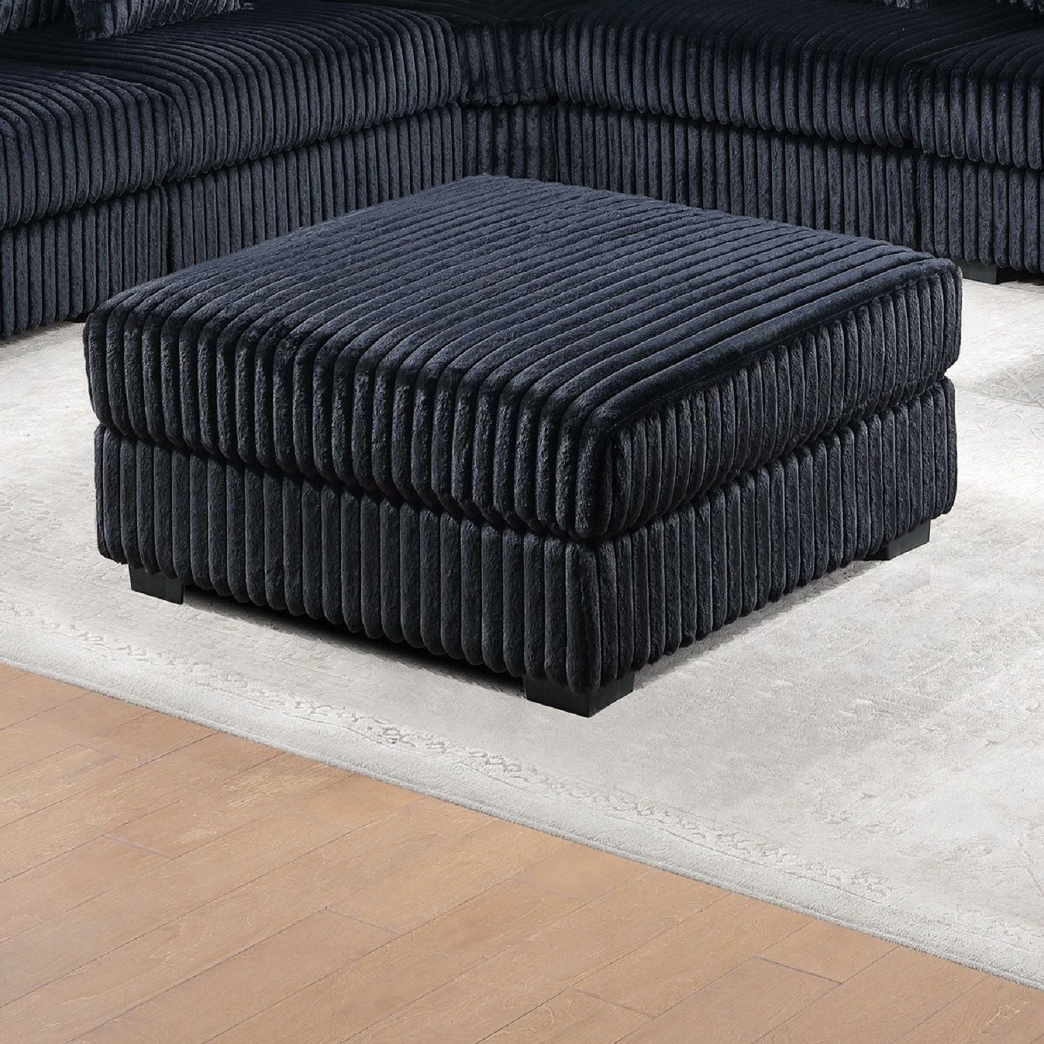 Contemporary Style Modular Sectional Sofa Set With USB, Cup Holder