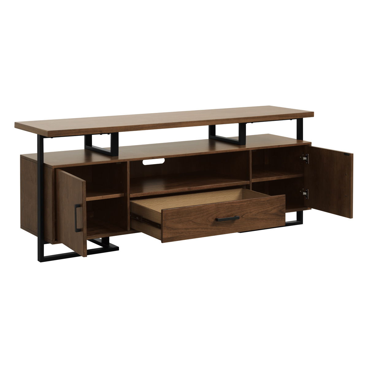 Sedley - TV Stand - Brown / Black
