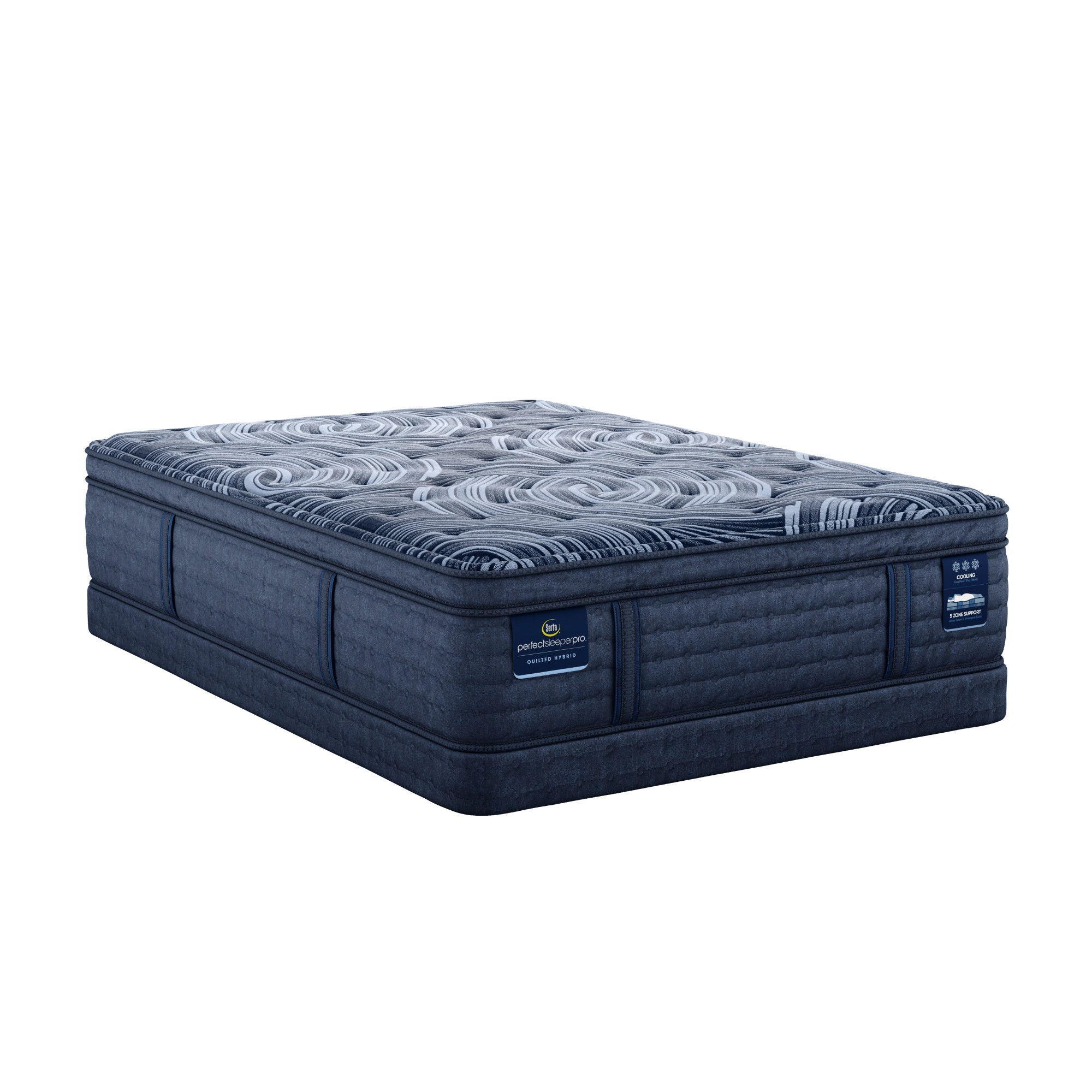 Perfect Sleeper Pro - 15" Valais Latex Hybrid Plush Pillow Top Mattress