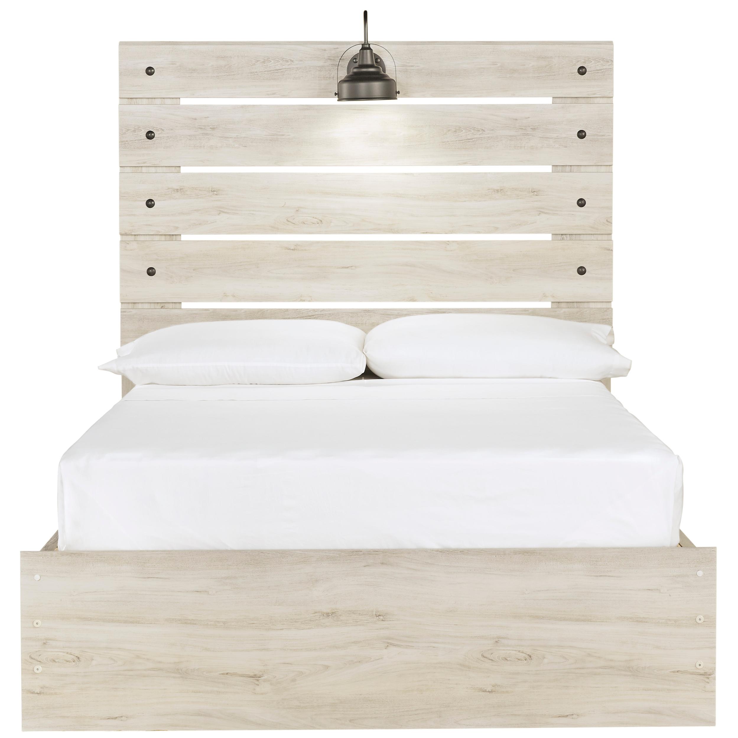 Signature Design by Ashley Cambeck B192B16 Full Panel Bed with 2 Storage Drawers IMAGE 3